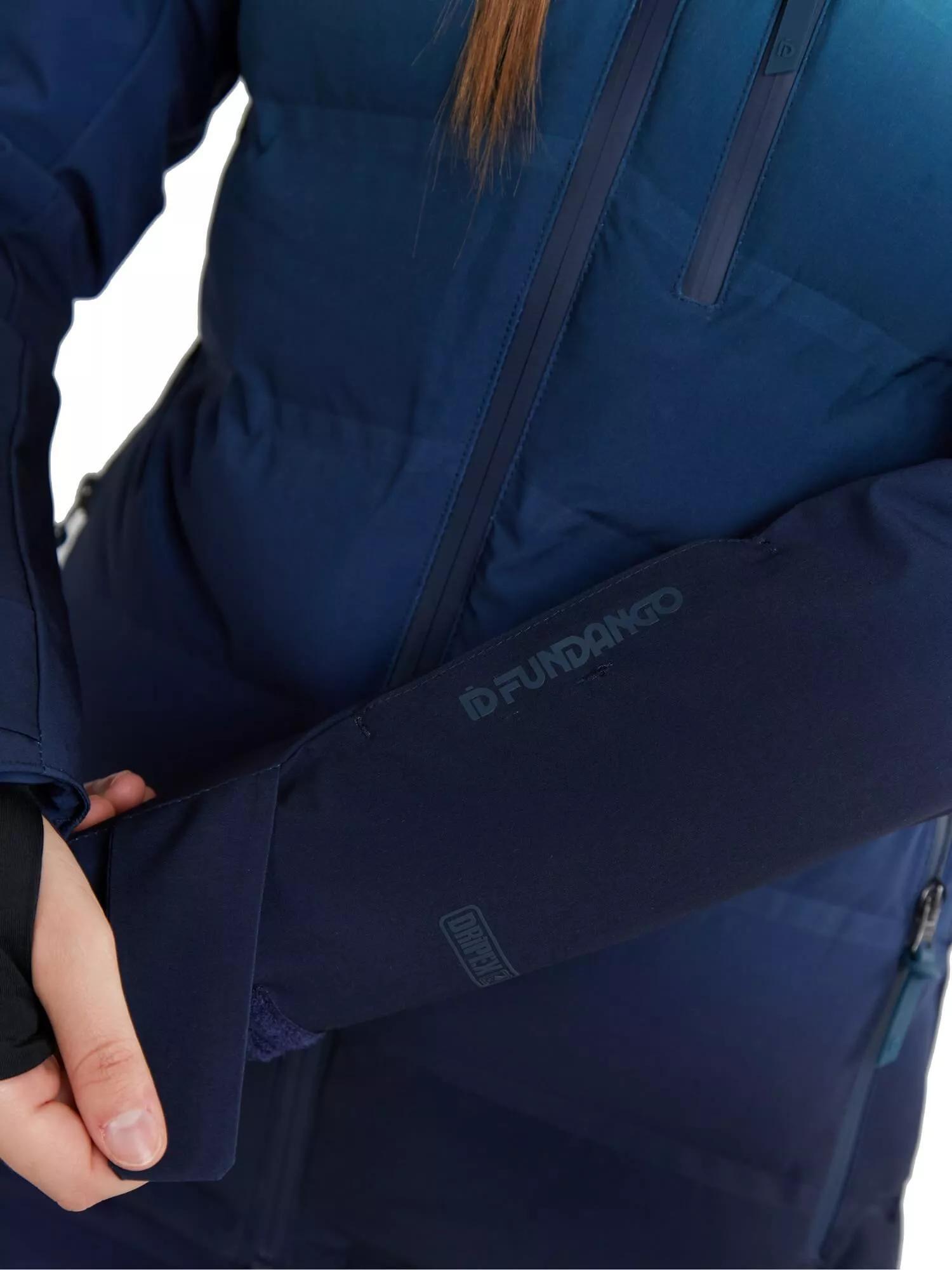 Skijacke Pumila Padded Jacket Damen - dunkelblau 4/5