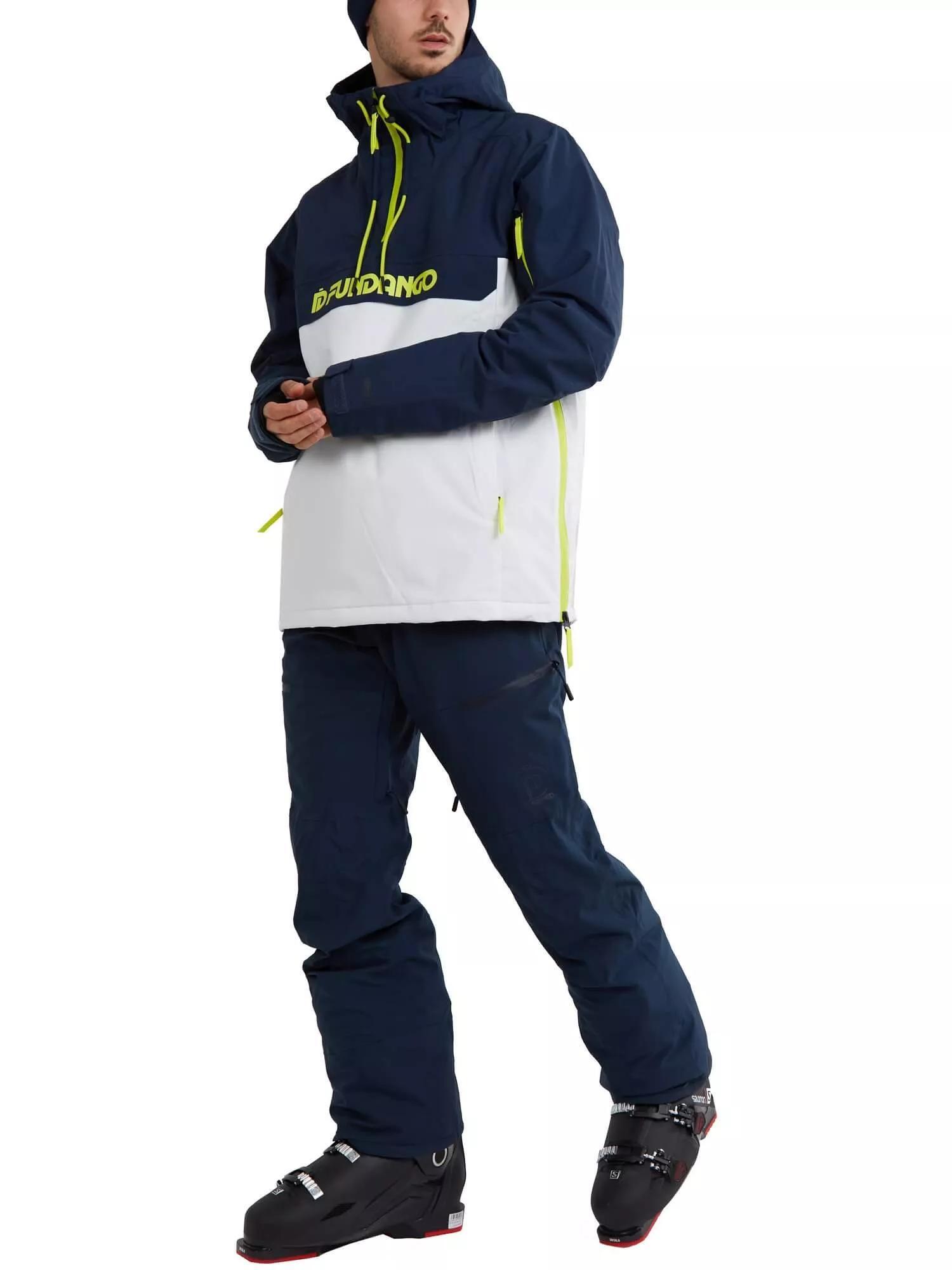 Chaqueta de esquí para hombre Burnaby Logo 3/7