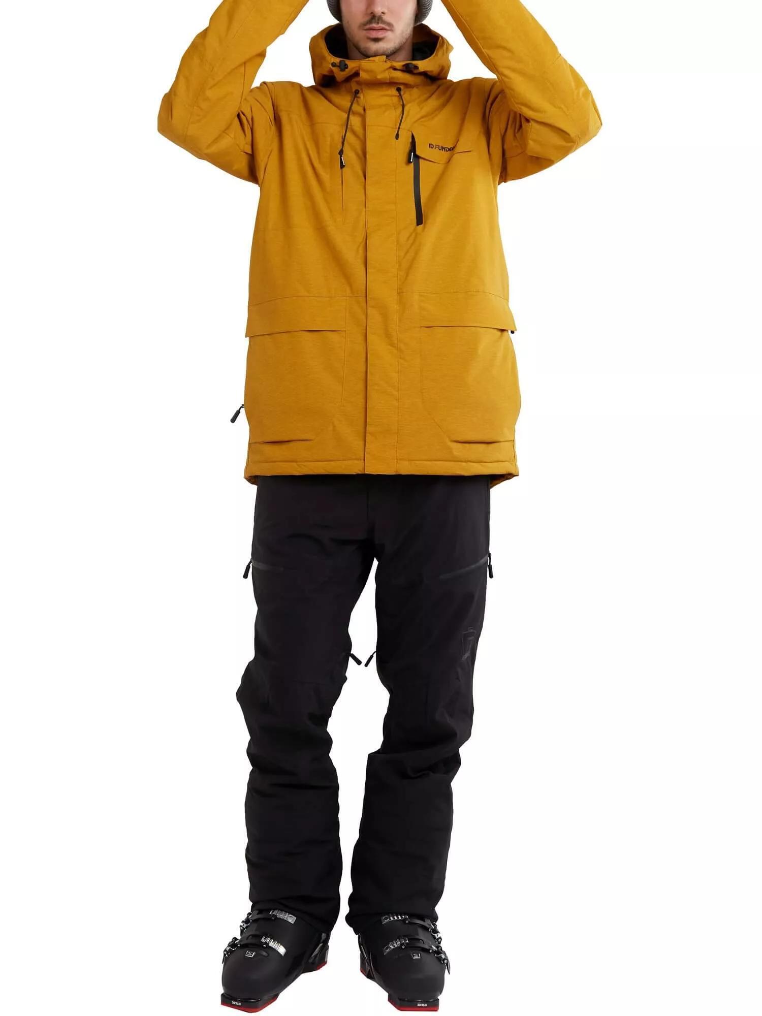 Skijacke Ryder Jacket Herren - orange 3/7