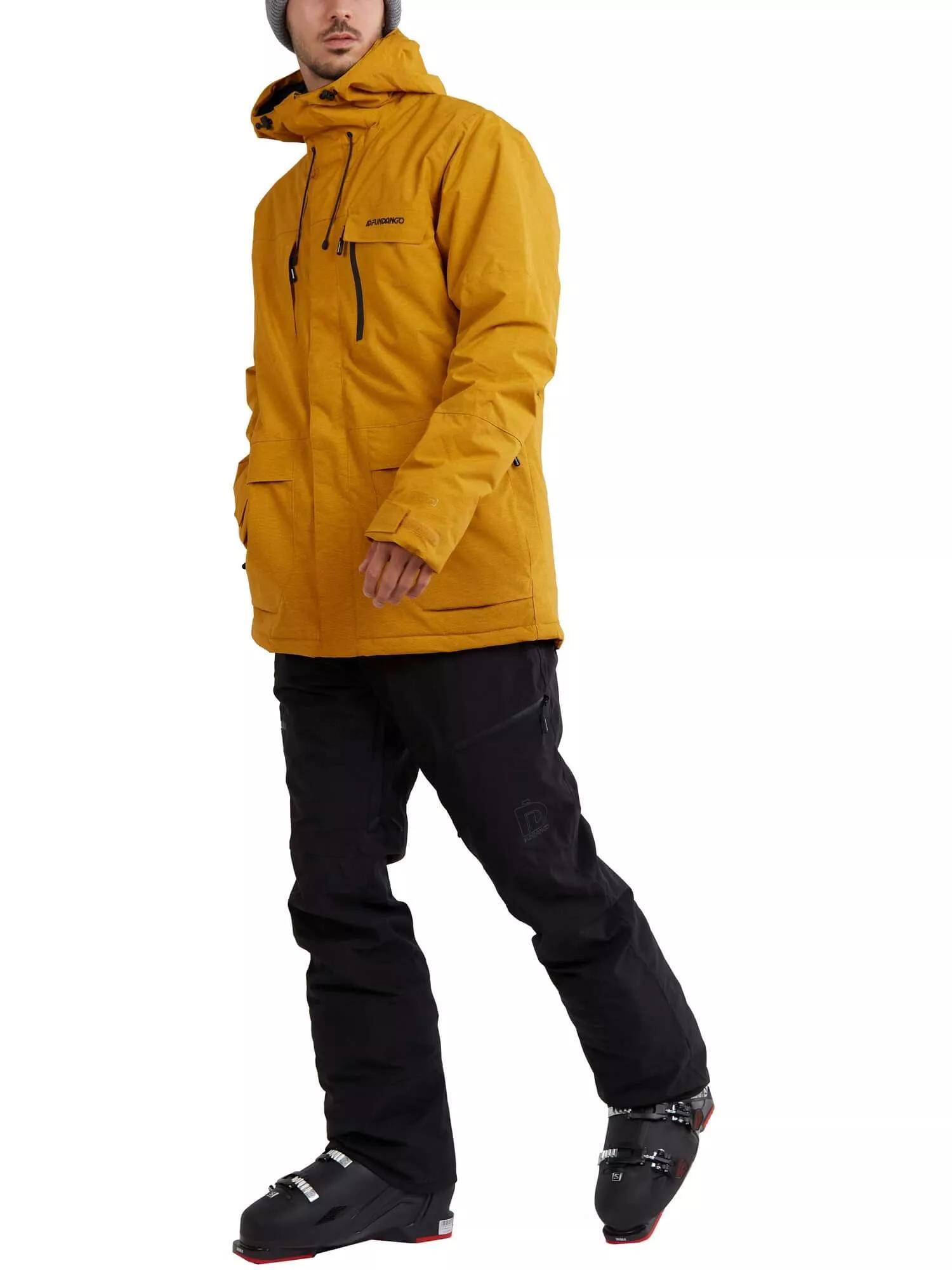 Skijacke Ryder Jacket Herren - orange 4/7
