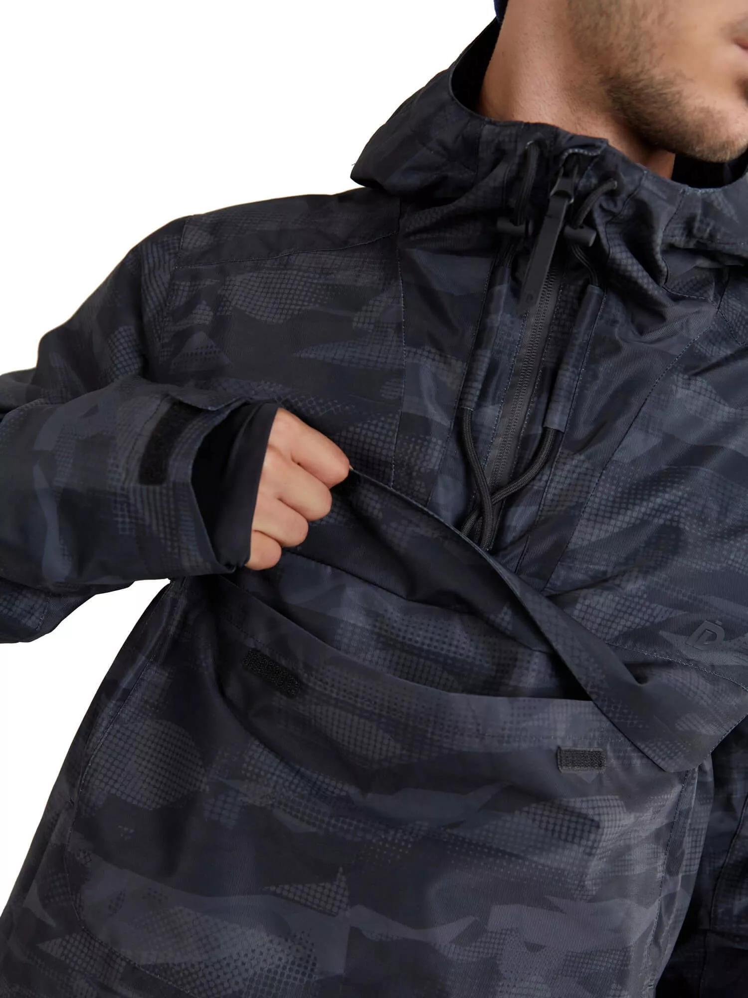Skijacke Burnaby Anorak Herren - Schwarz 5/7