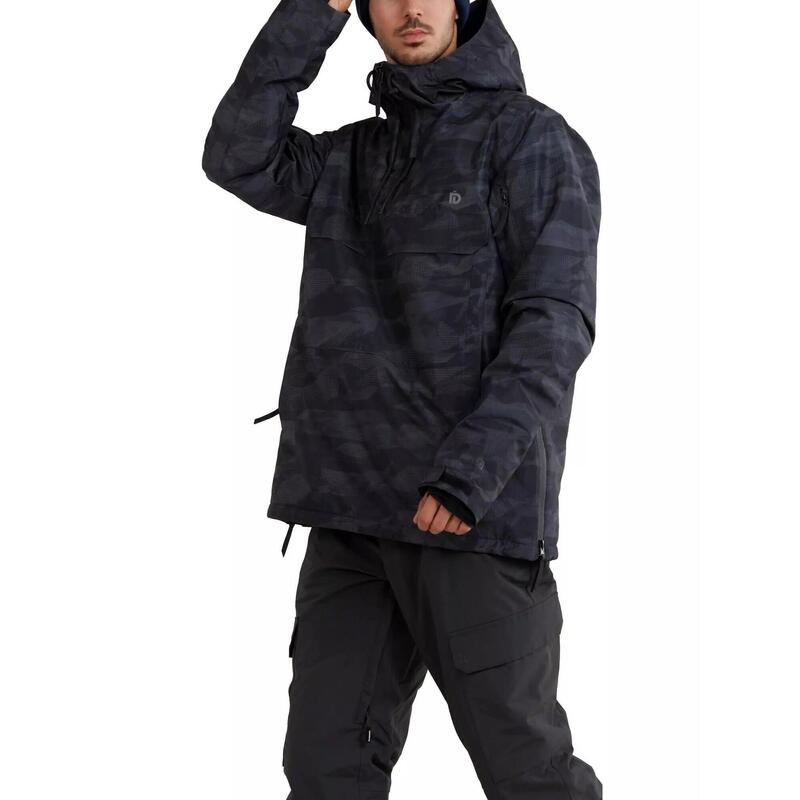 Geaca de schi Burnaby Anorak - negru barbati