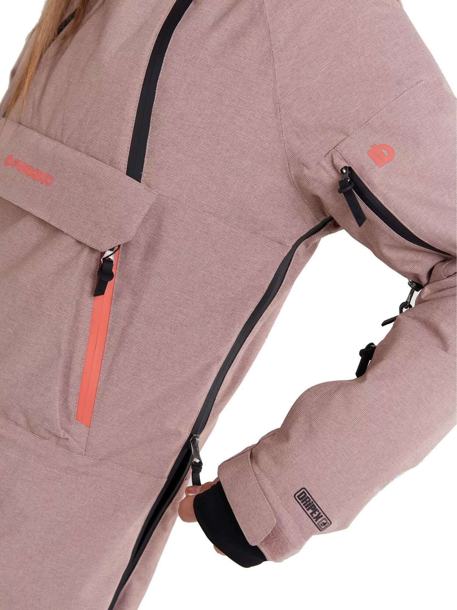 Skijacke Hooper Anorak Damen - rosa 5/7