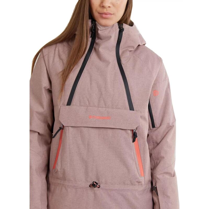 Geaca de schi Hooper Anorak - roz femei