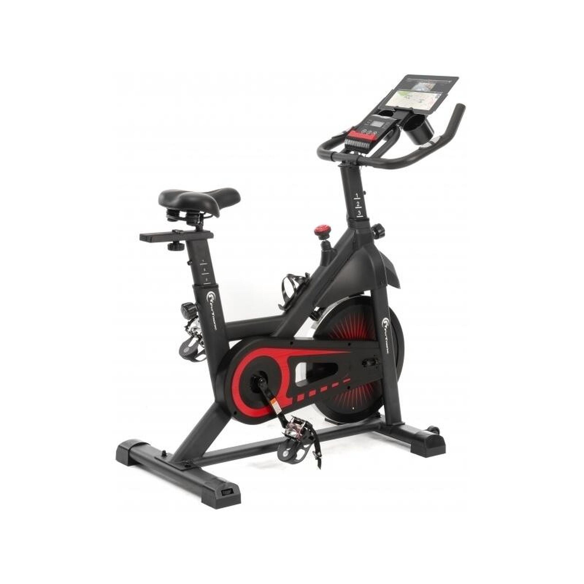 Bicicleta indoor cycling FitTronic SB8000, Kinomap, Zwift, z-sport