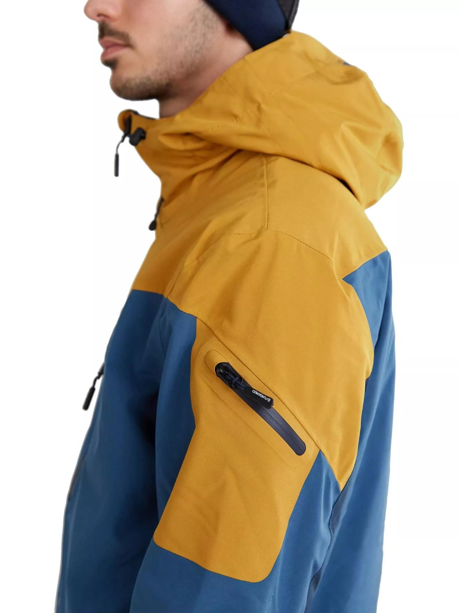 Skijacke Privet Jacket Herren - gelb 5/7