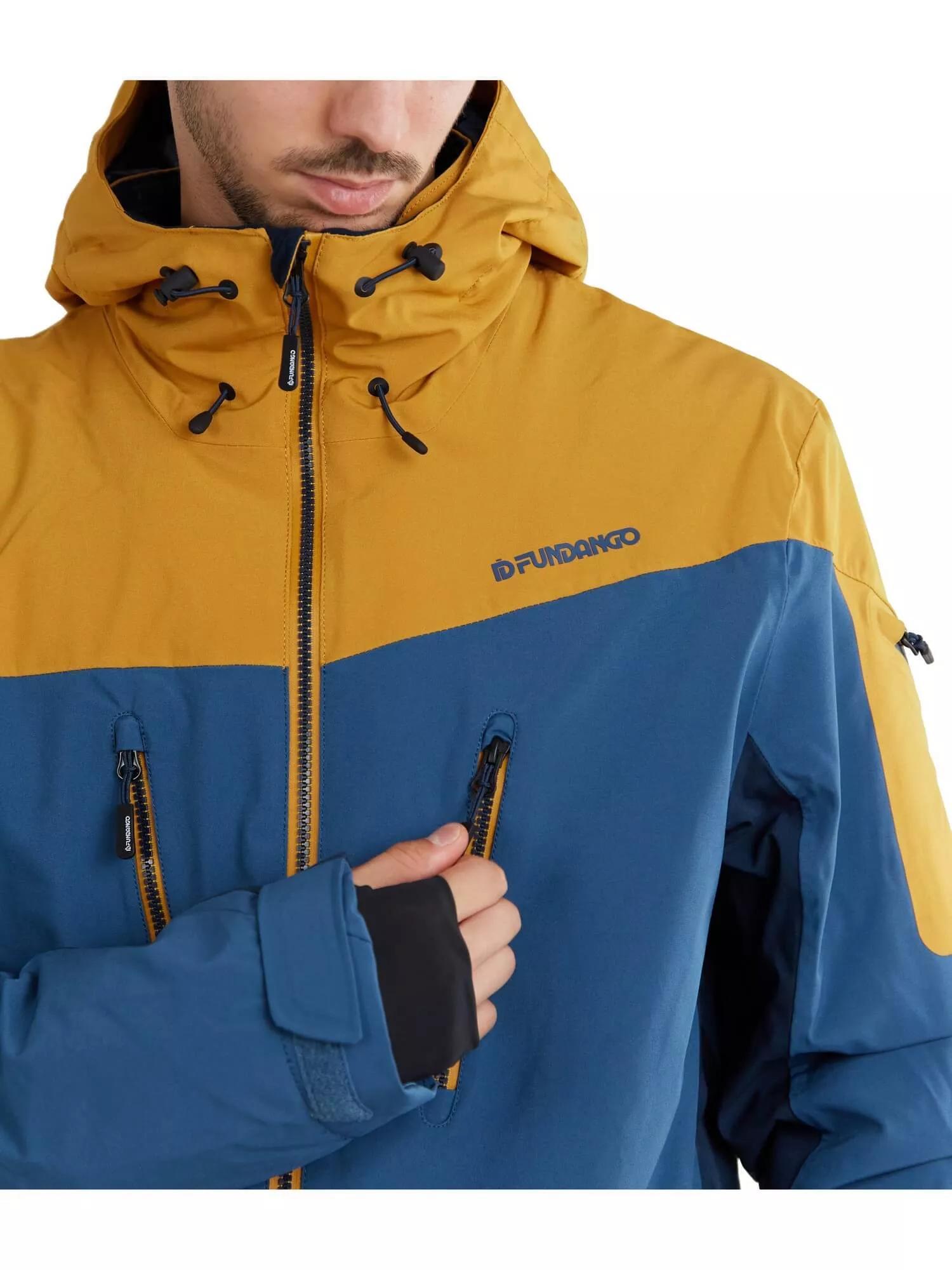 Skijacke Privet Jacket Herren - gelb 4/7