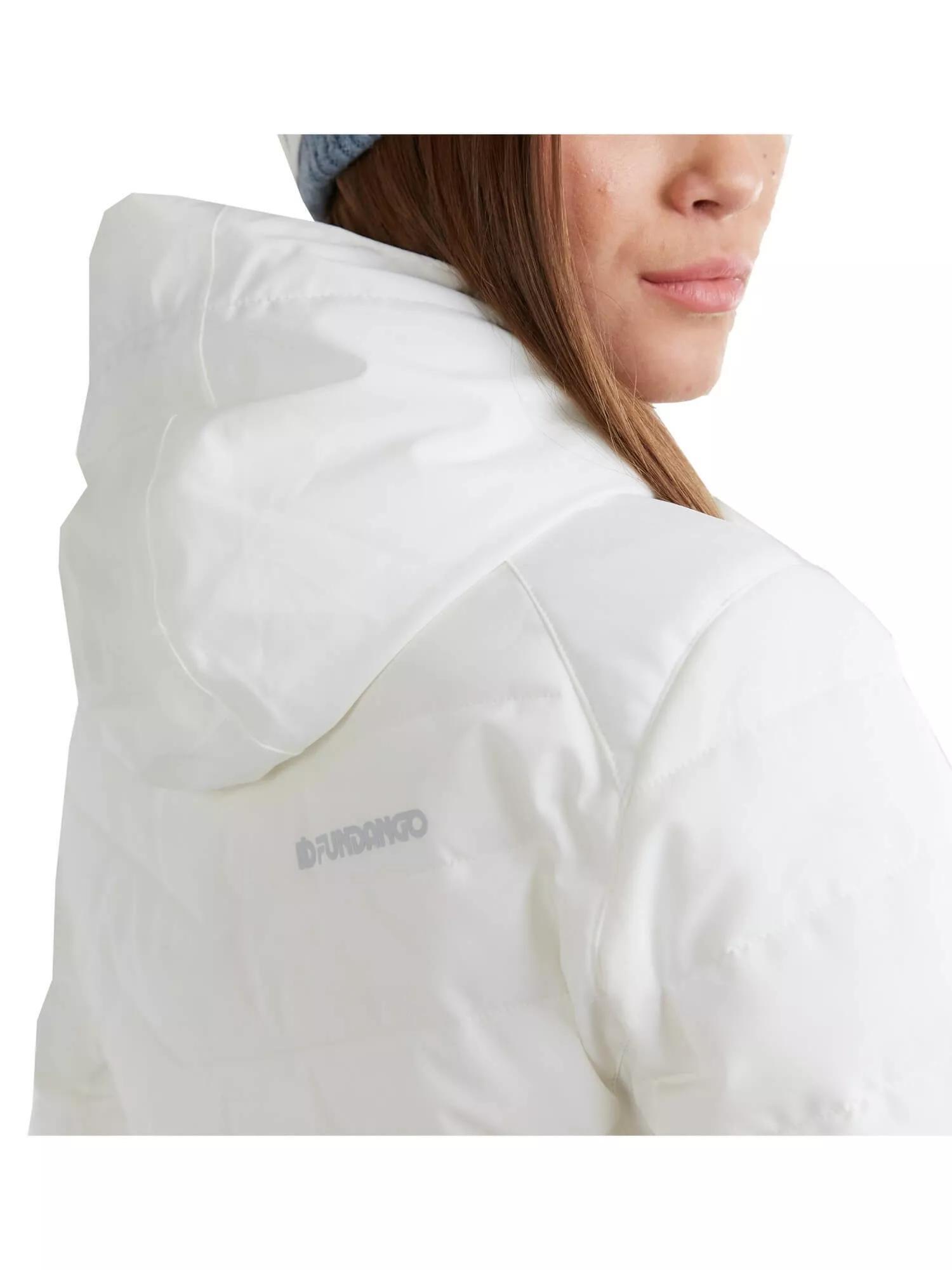 Gesteppt Skijacke Punch Padded Jacket Damen - weiß 5/7