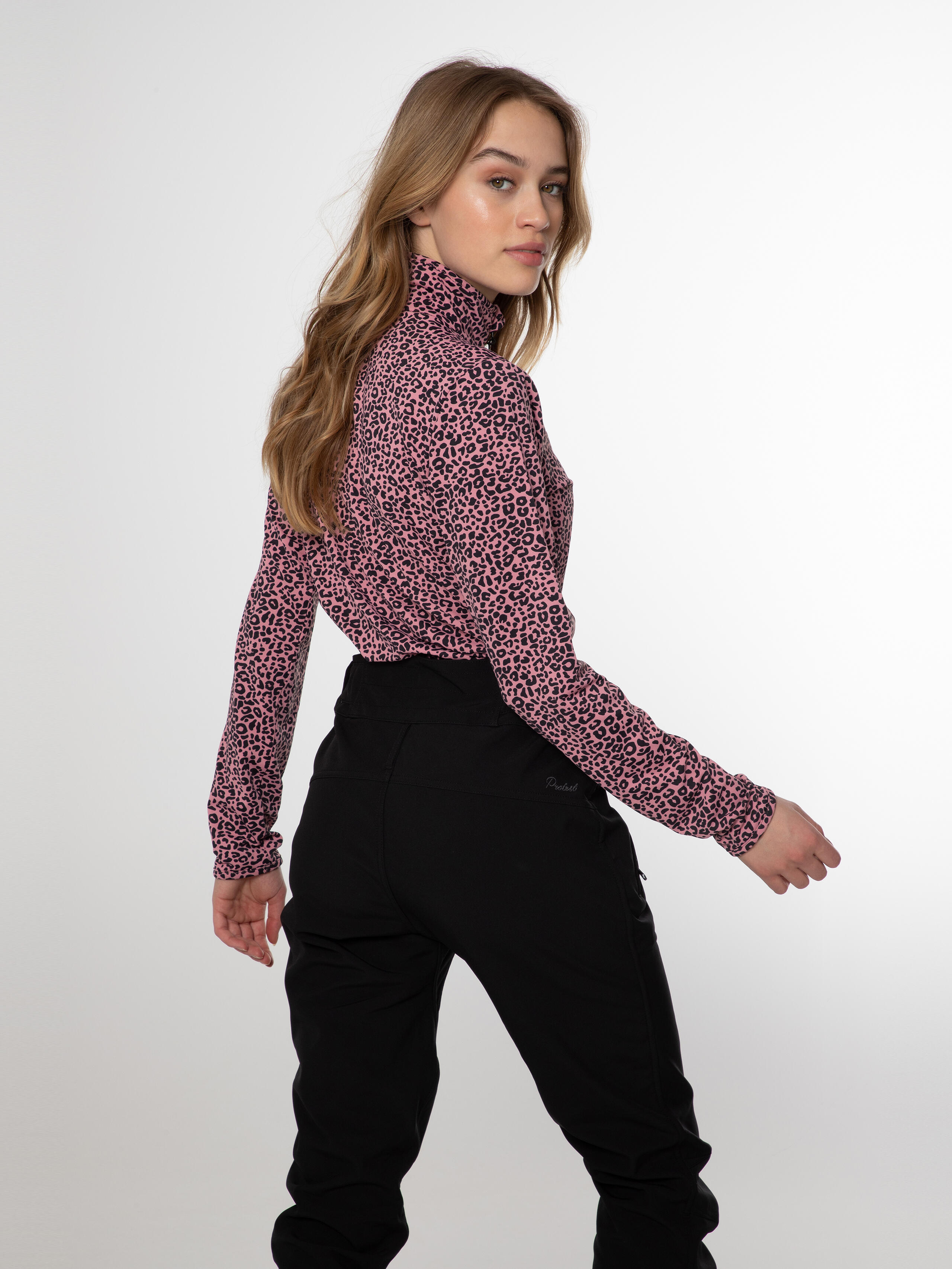 W Lole Softshell Pant - Broek - 290 true black - dames - Pisteskiën 3/6