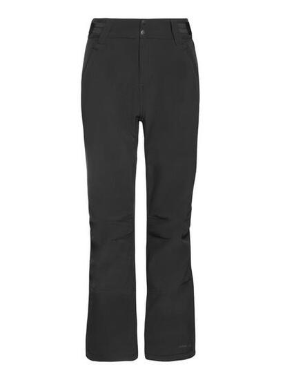 W Lole Softshell Pant - Broek - 290 true black - dames - Pisteskiën