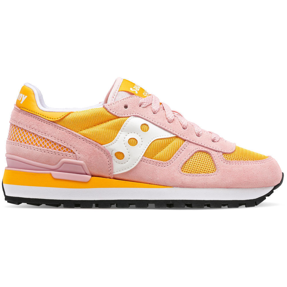 Saucony - Chaussures Femme Saucony Shadow Original - Baskets - Orange|rose - 41 - Decathlon