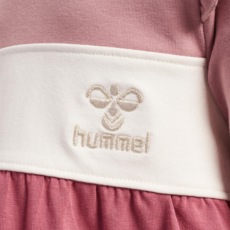 Kleid für Baby-Mädchen mit langen Ärmeln Hummel Jamila