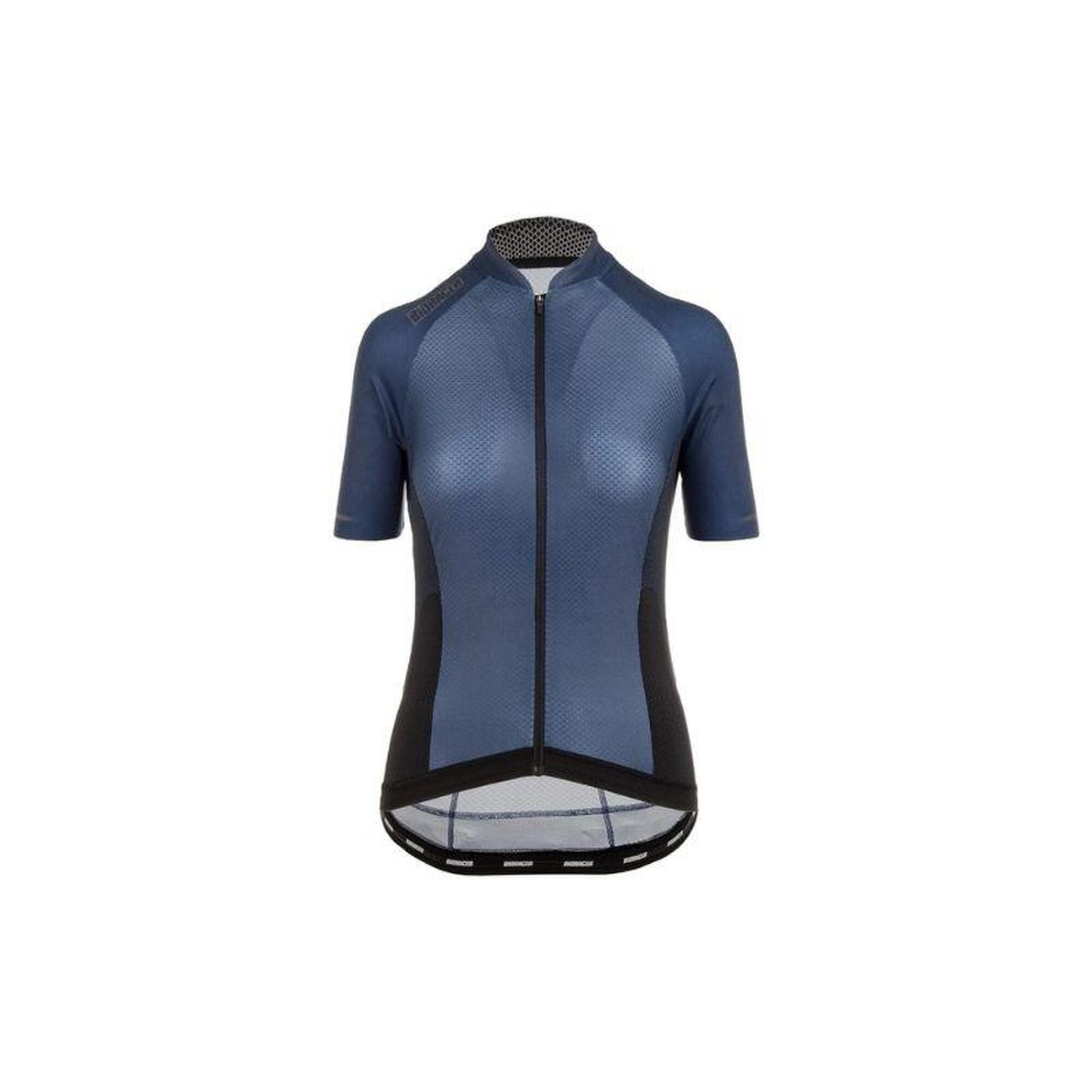 Bioracer - Maillot Cyclisme Respirant Femme - Sprinter Coldblack Bleu Marine - Maillot Manches Courtes - Bleu - 52 2xl - Decathlon