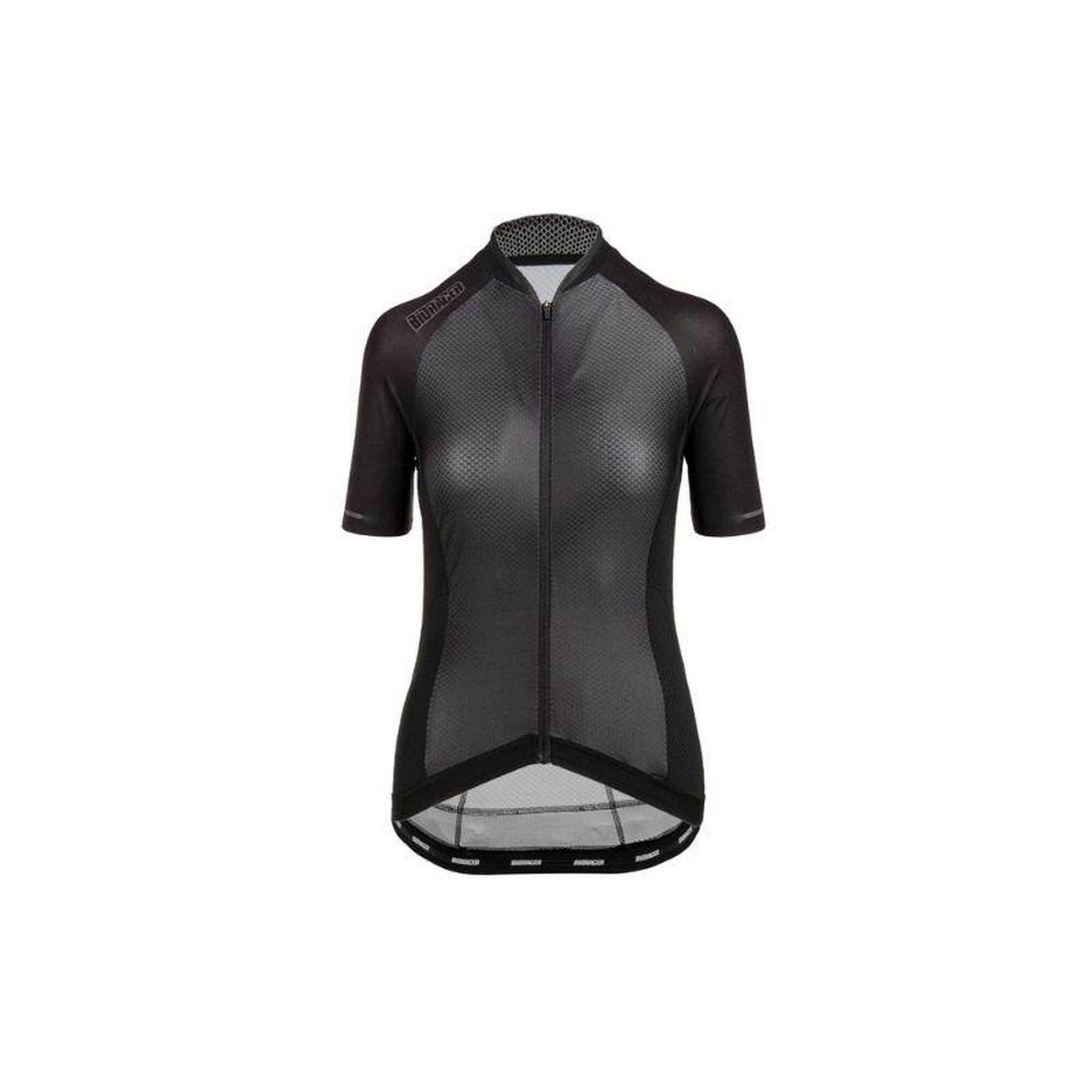 Bioracer - Maillot Cyclisme Respirant Femme - Sprinter Coldblack Noir - Maillot Manches Courtes - Noir - Petit - Decathlon
