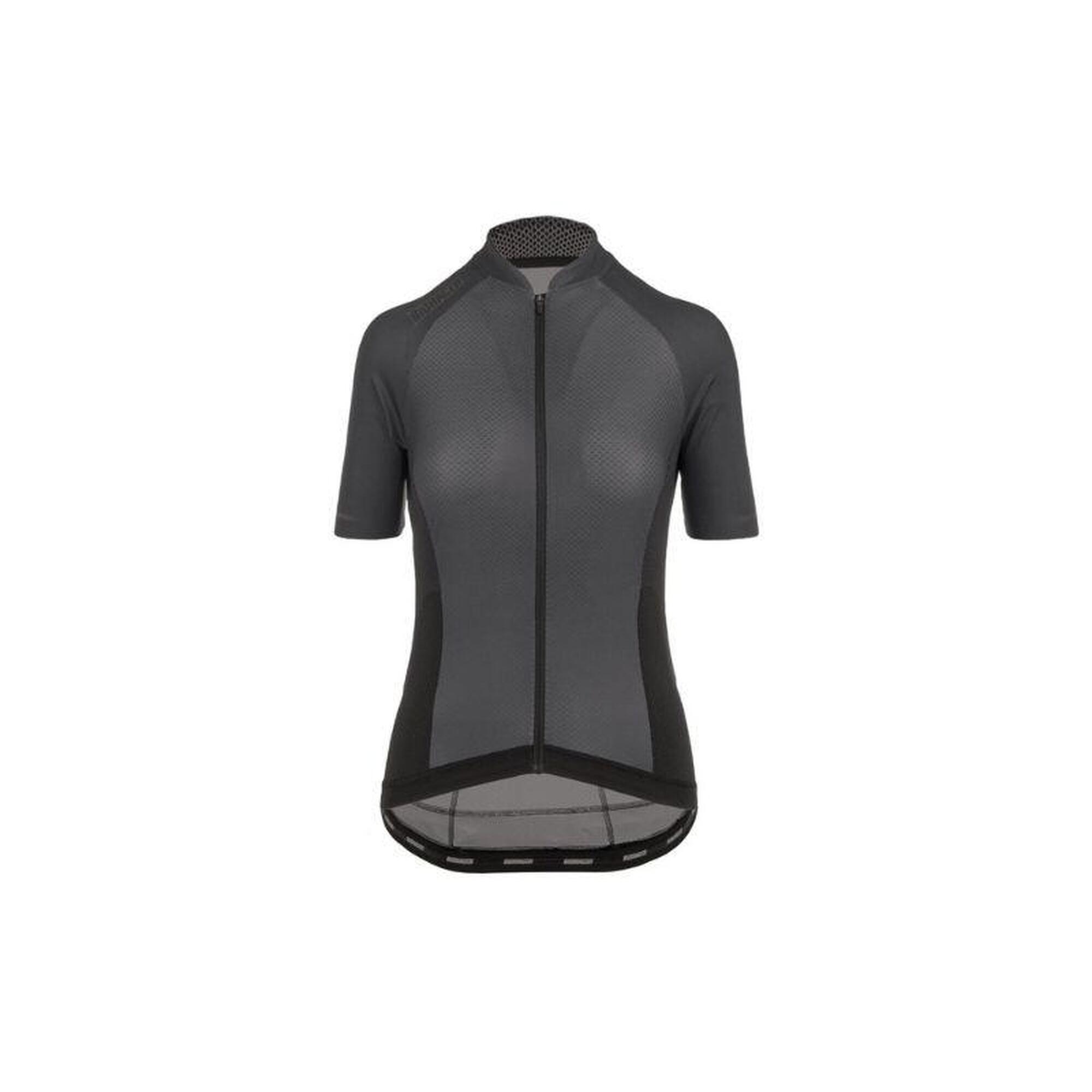Maillot Ciclismo Transpirable Mujer - Sprinter Coldblack Negro 6/7