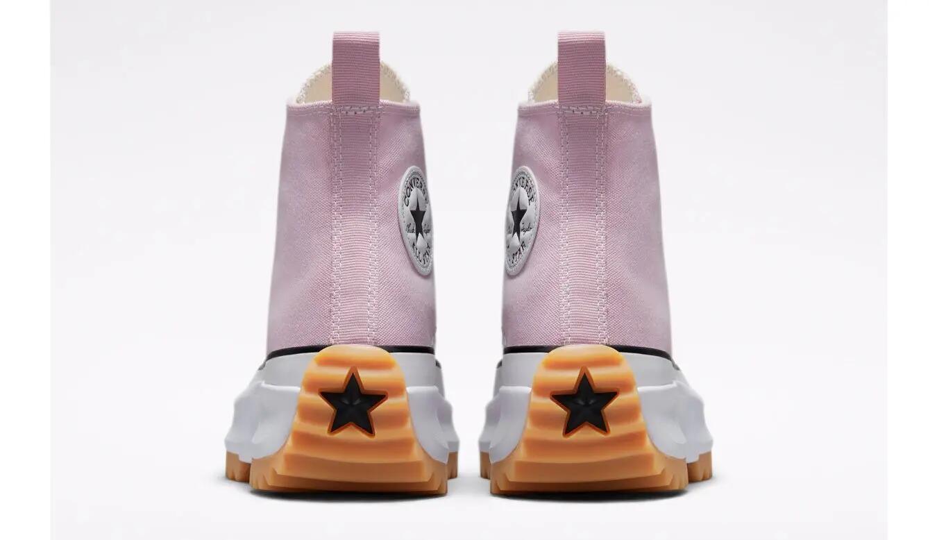 Converse Run Star Hike Hi Pink Himalayan Salt 3/4