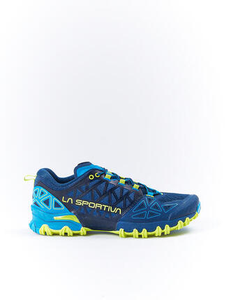 La Sportiva Bushido II Trail-Schuhe Opal Apple Green Gr.45 Vibram Sohle