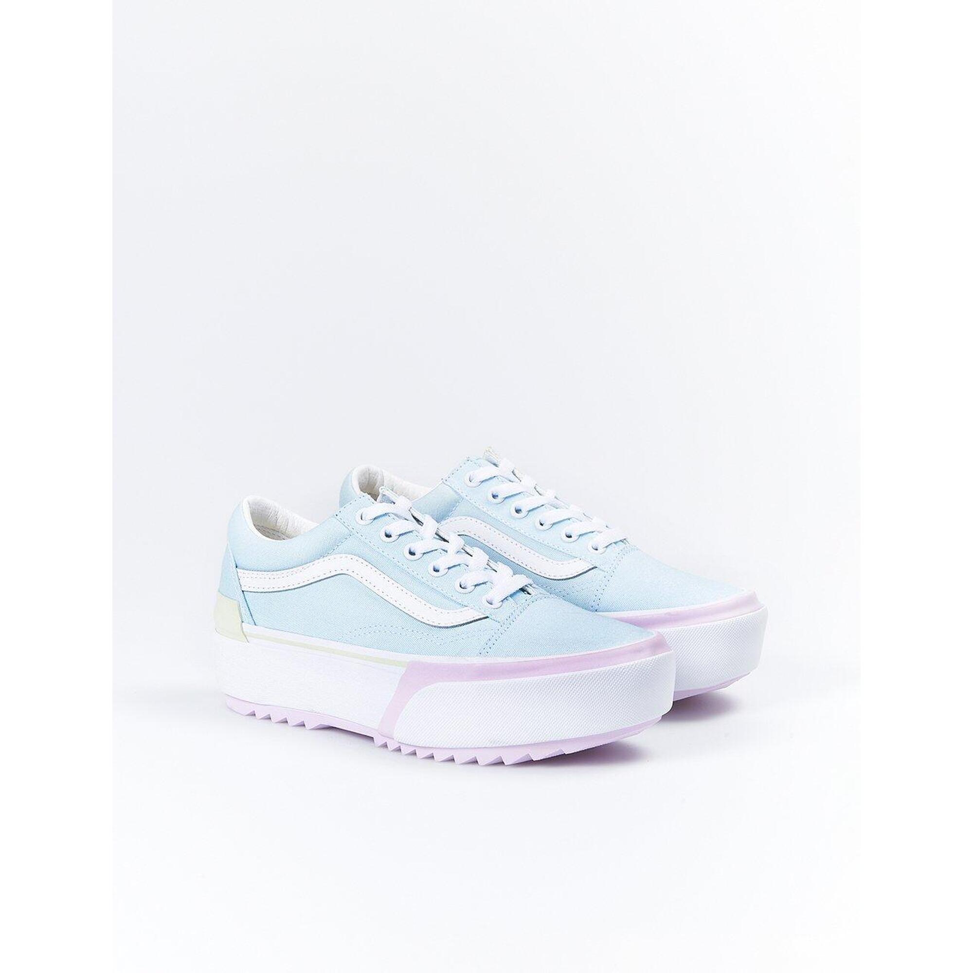 Zapatillas Vans UA Old Skool Stacked VN0A4U1524D1 Pastel Multi Azul 2/4