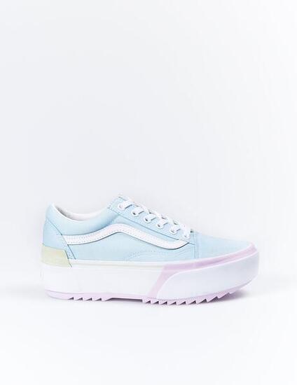 Zapatillas Vans UA Old Skool Stacked VN0A4U1524D1 Pastel Multi Azul