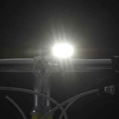 單車前後燈套裝~HL-EL135N 前燈 + ORB SL-LD160-R 後燈
