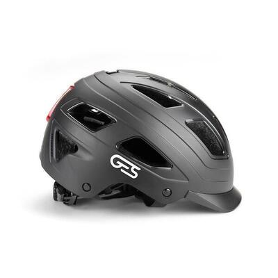 City Ges Casco da ciclismo urbano e da montagna nero