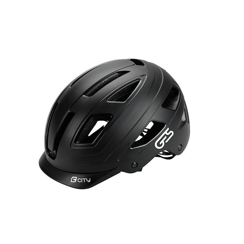 Capacete de ciclismo urbano e de montanha City Ges Black