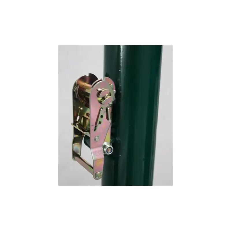 JUEGO POSTES PADEL METALICOS Ø 80 MM FIJOS -NO INCLUYEN BOTES- 2/2