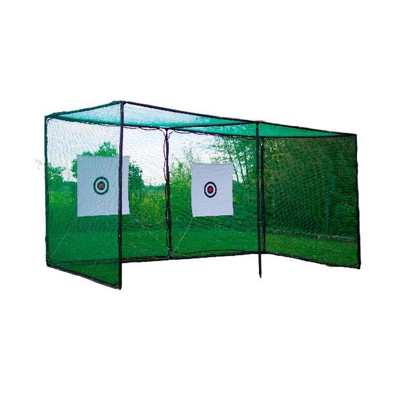 Golfkäfig 6 x 3 x 3m (An der 6m langen Seite offen)
