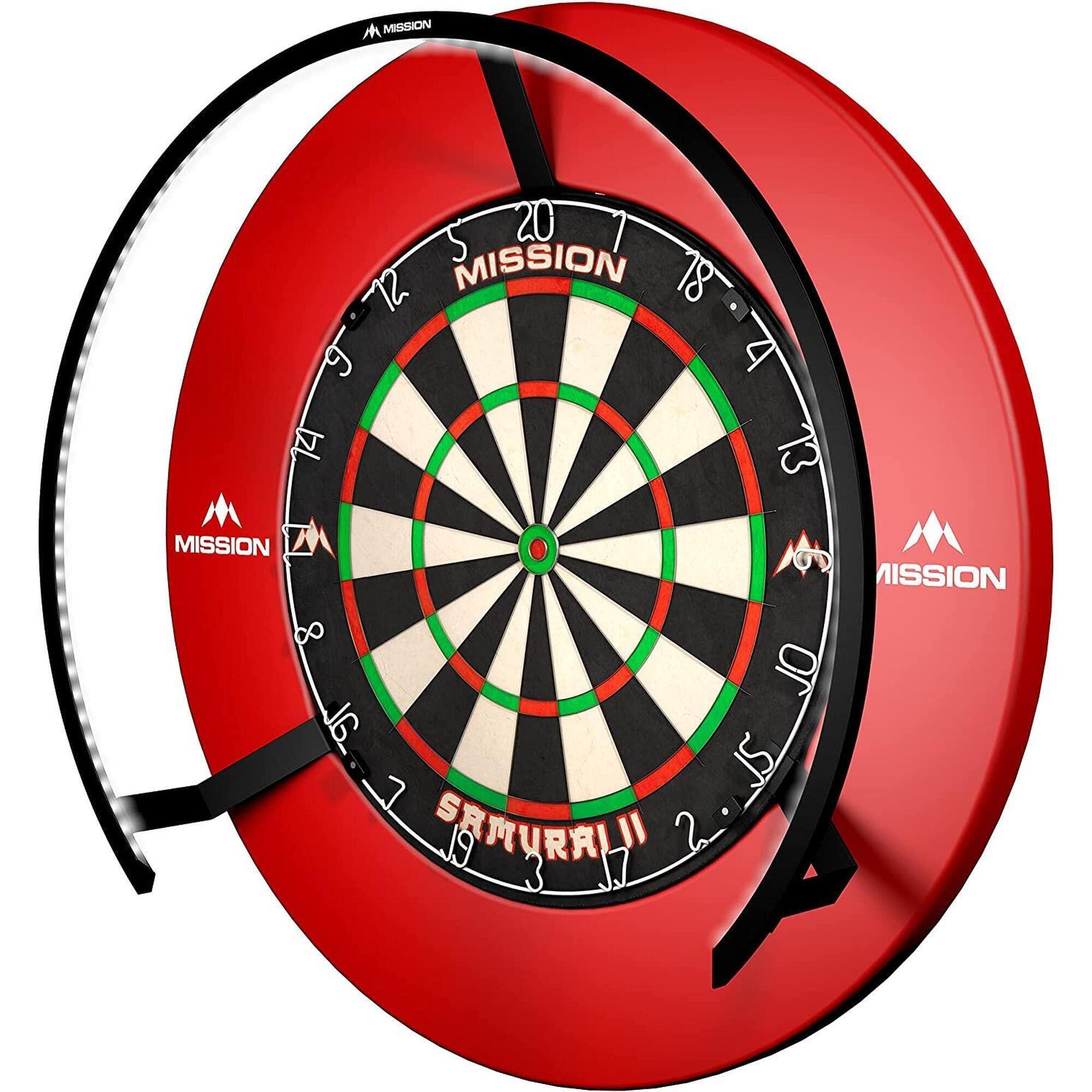 MISSION Mission Torus 270 Dartboard Lighting - Bright White Light