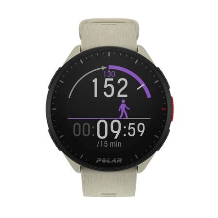 Pacer GPS Running Watch Unisex - White