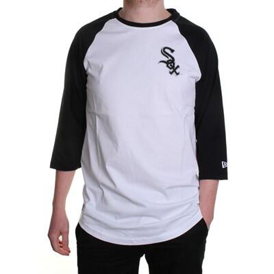 NEW ERA MLB Team Raglan S/S T-Shirt - Chicago White Sox