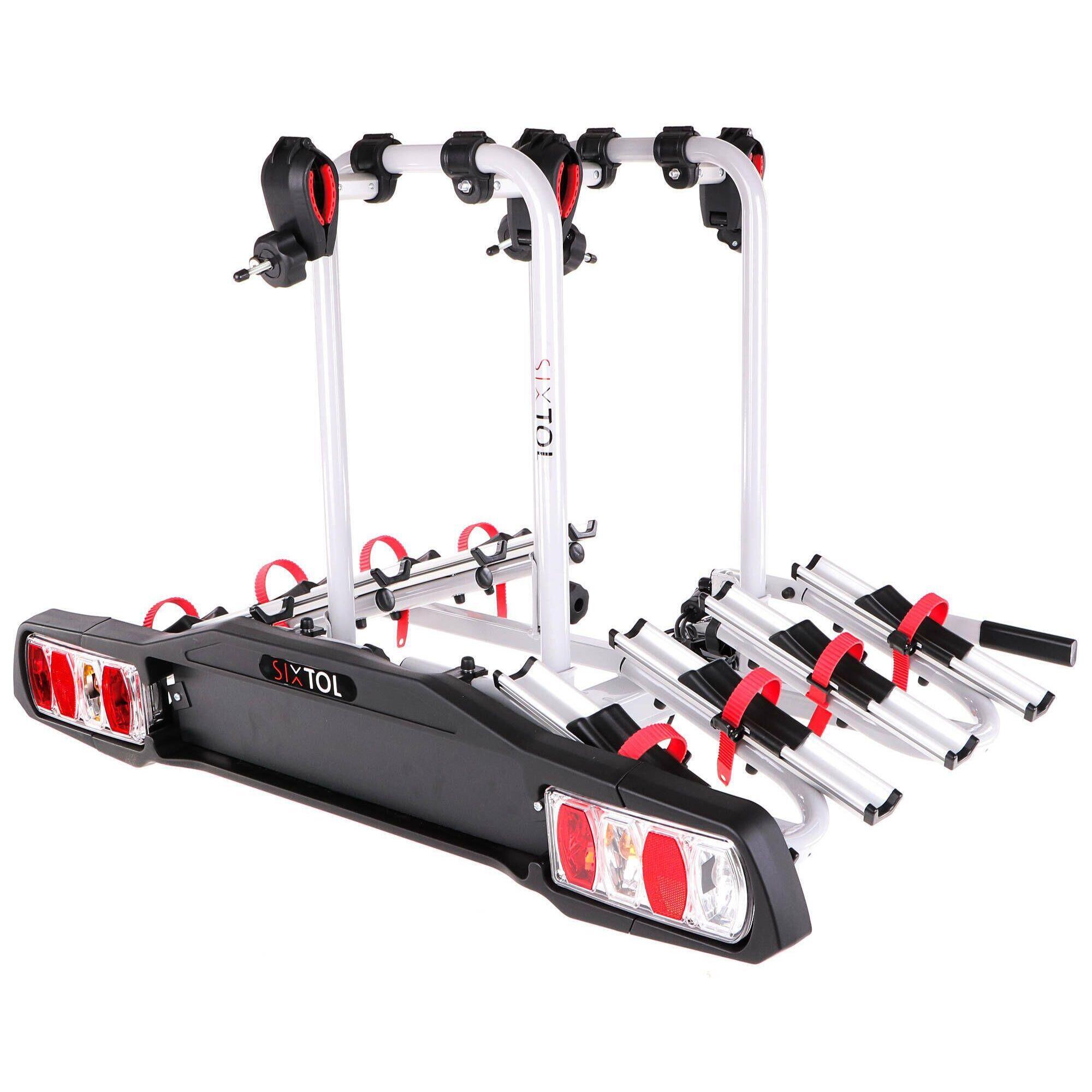 SIXTOL Nosič kol na tažné zařízení BIKE 4 - 4 kola SIXTOL