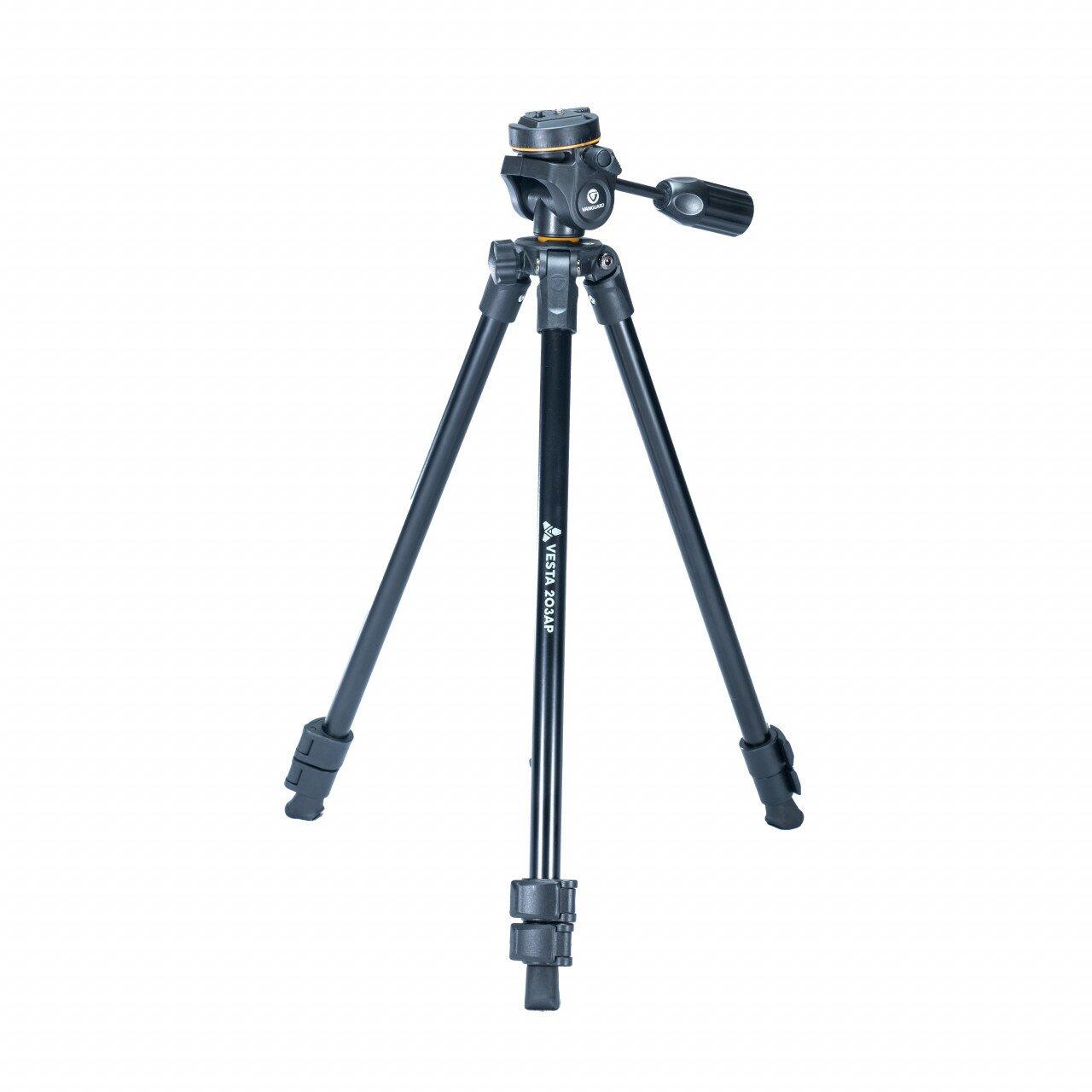 VESTA 203AP Lightweight Aluminium Tripod with 3-way pan-head 4/5