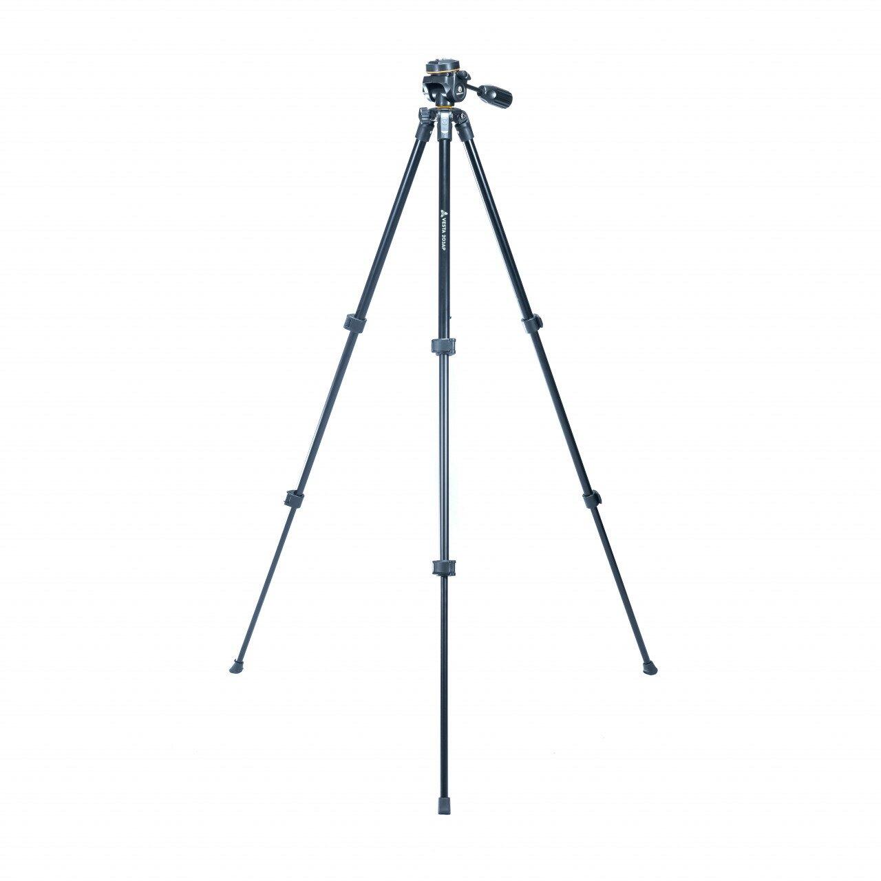 VESTA 203AP Lightweight Aluminium Tripod with 3-way pan-head 2/5