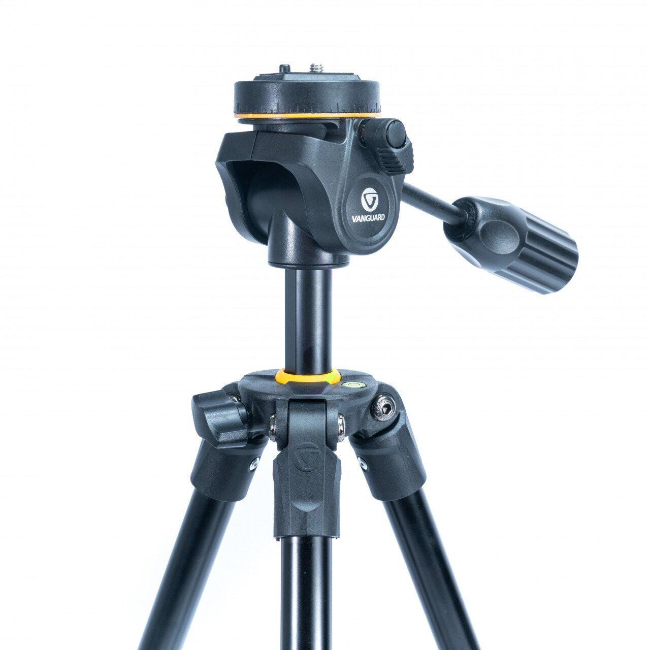 VESTA 203AP Lightweight Aluminium Tripod with 3-way pan-head 5/5