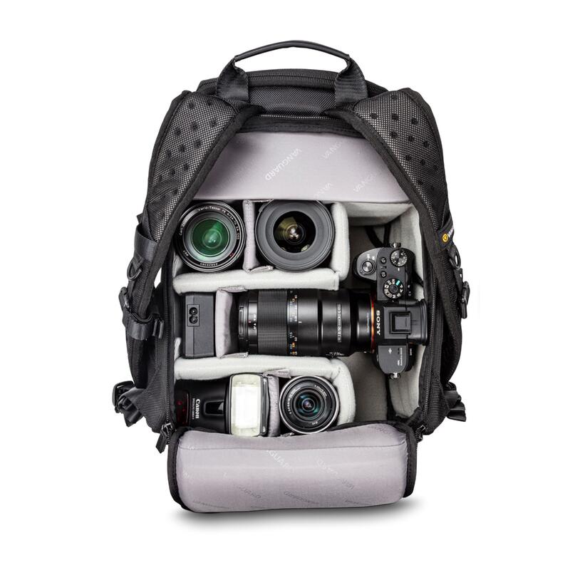 Mochila de foto camara reflex o sin espejo Vanguard Veo Select 37BRM BK