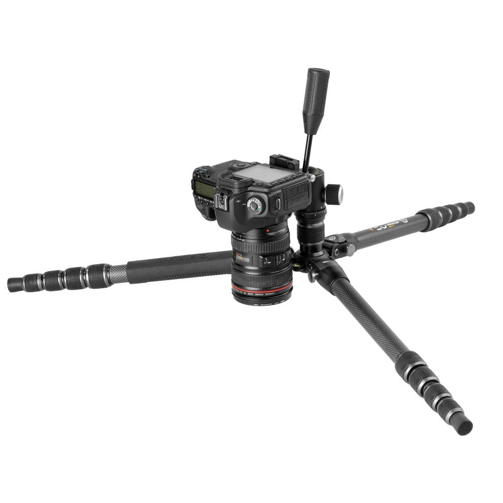 VEO 3T 265HCBP Tall Carbon Travel Tripod with Ball/Pan Head - 12kg Max Load 4/5