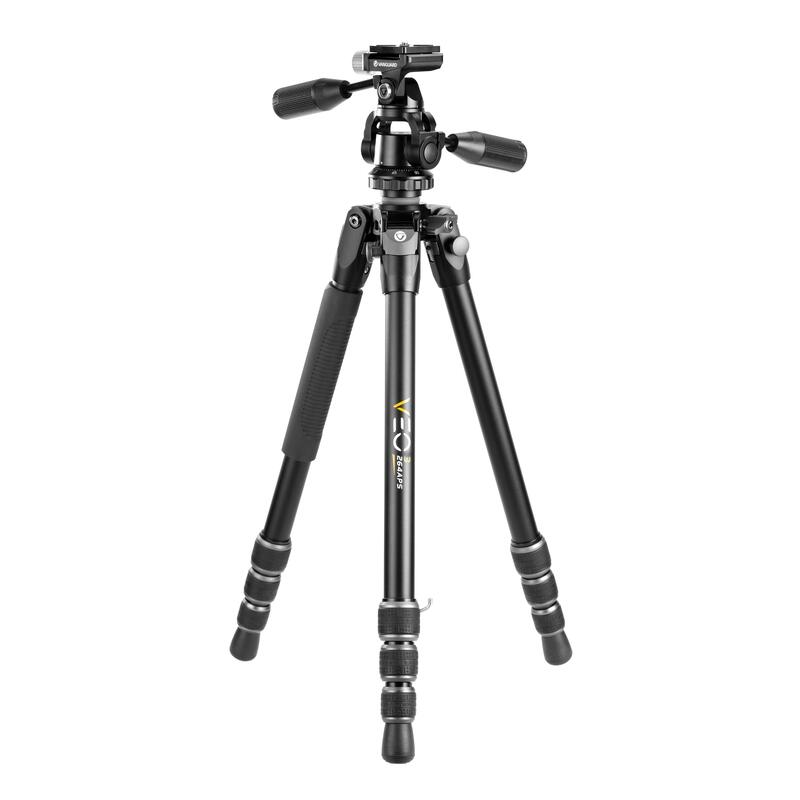 Trípode aluminio rótula 3 vías foto y video Vanguard Veo 3 264APS