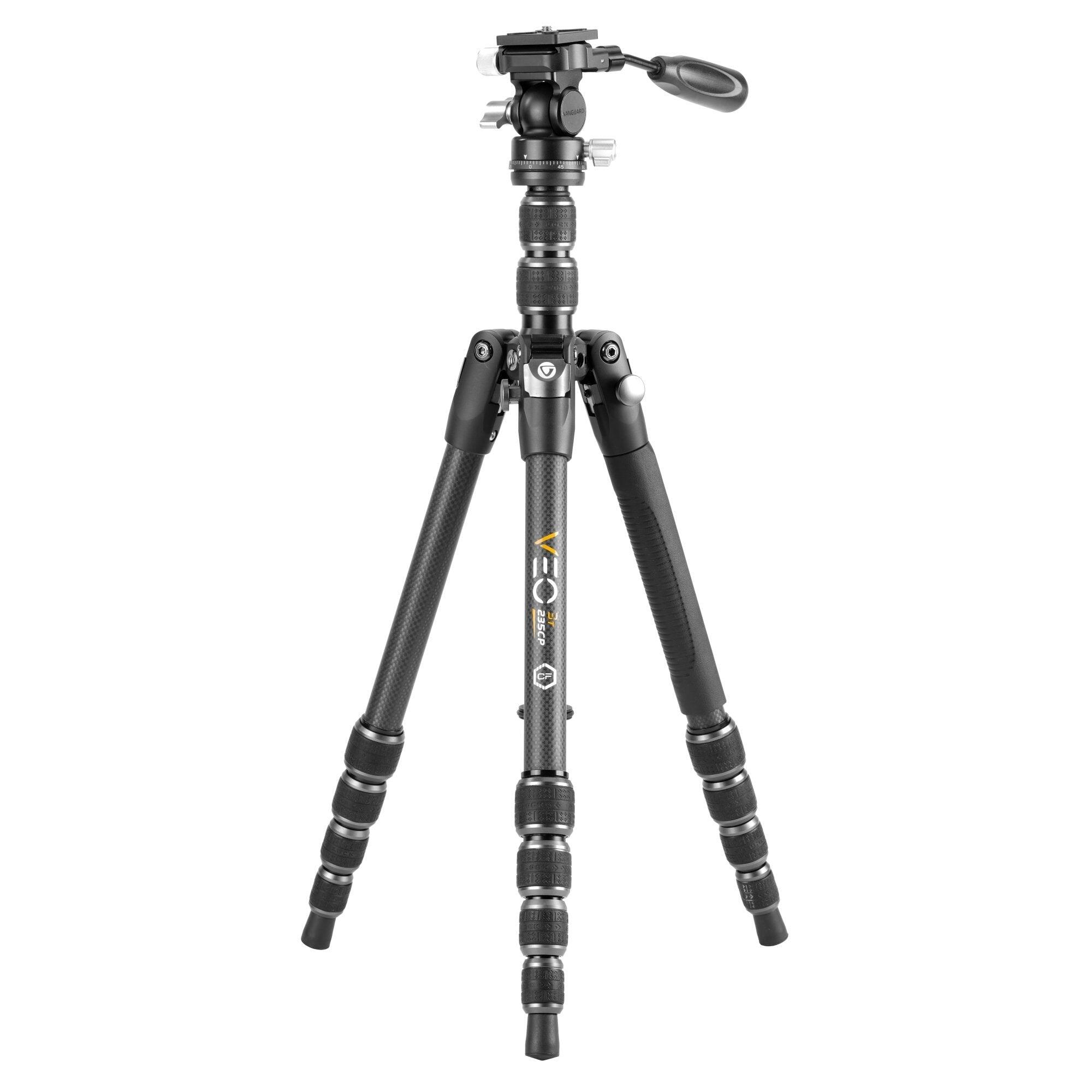 VANGUARD Trípode viaje carbono rótula paneo Vanguard Veo 3T 235CP