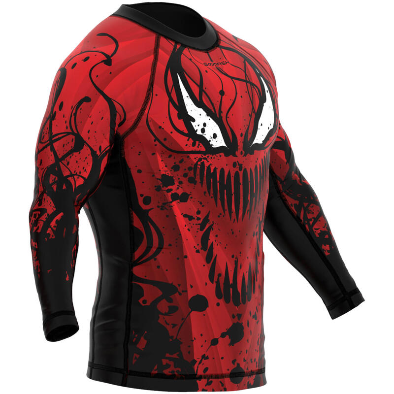 Rashguard do MMA męski SMMASH Carnage z długim rękawem