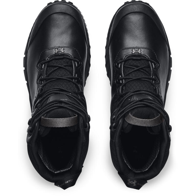 Bakancs Under Armour Micro G Valsetz Leather Waterproof, Fekete, Férfiak