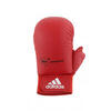 Guantes de Karate con pulgar WKF Rojo/Azul ADIDAS