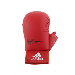 Guantes de Karate con pulgar WKF Rojo/Azul ADIDAS