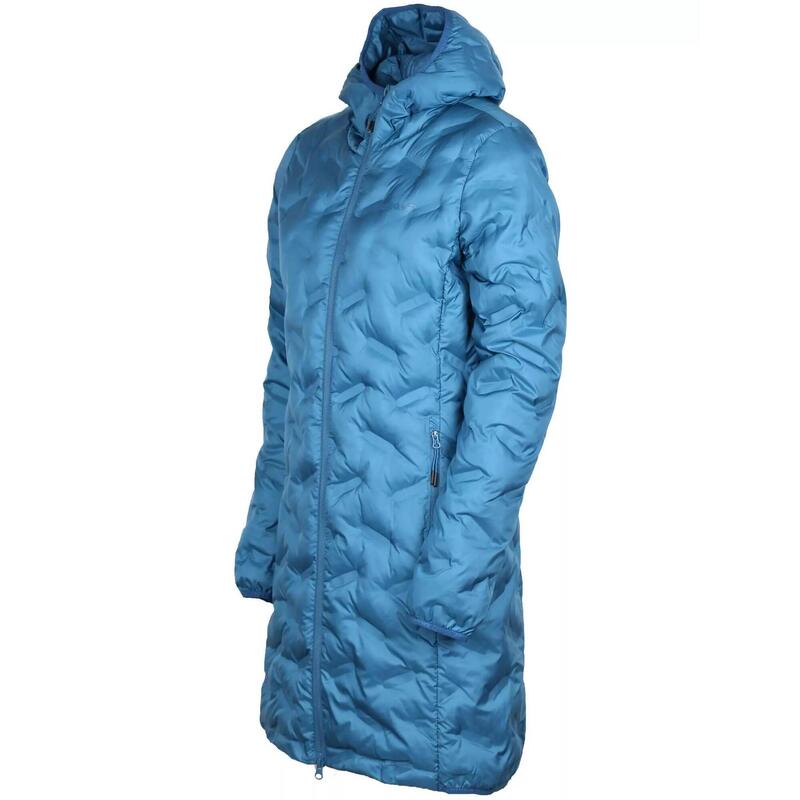 Jacheta de strada Alsea Hooded Jacket Long - albastru femei