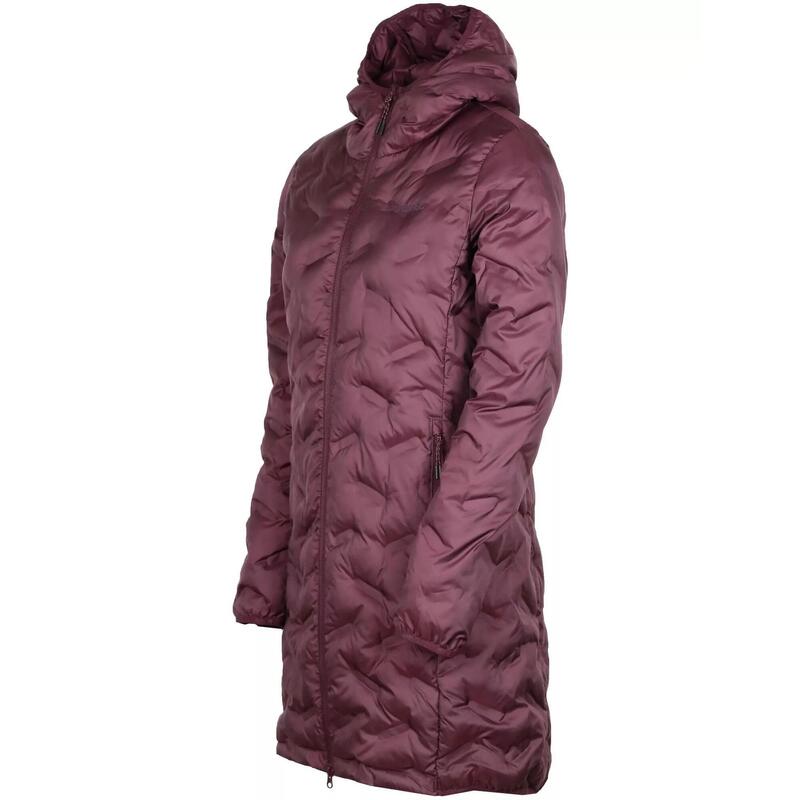 Alsea Hooded Jacket Long női utcai kabát - lila