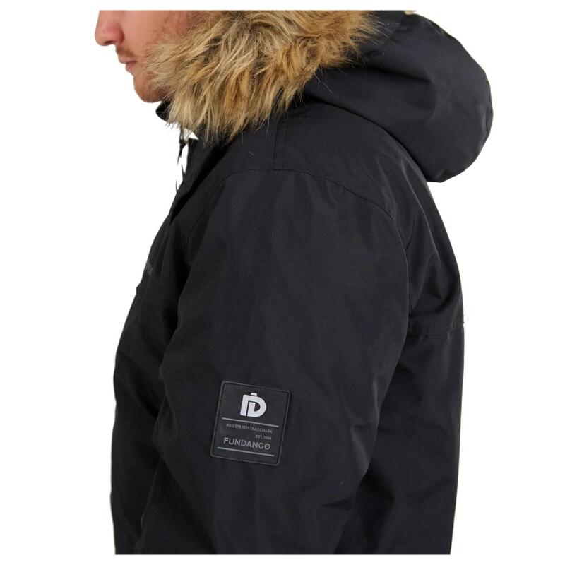 Wintermantel Spirit Parka Jacket Herren - Schwarz