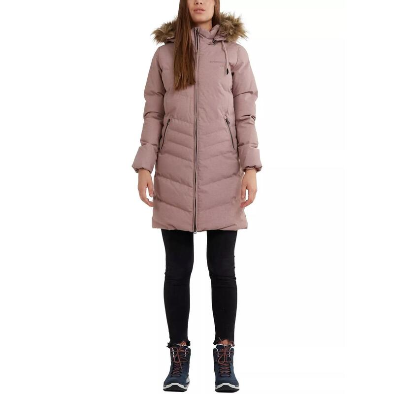 Płaszcz zimowy Puppis Padded Jacket - różowy