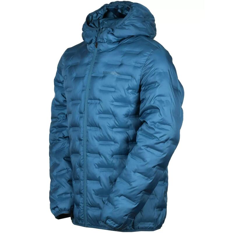 Smoke Hooded Jacket férfi utcai kabát - világoskék