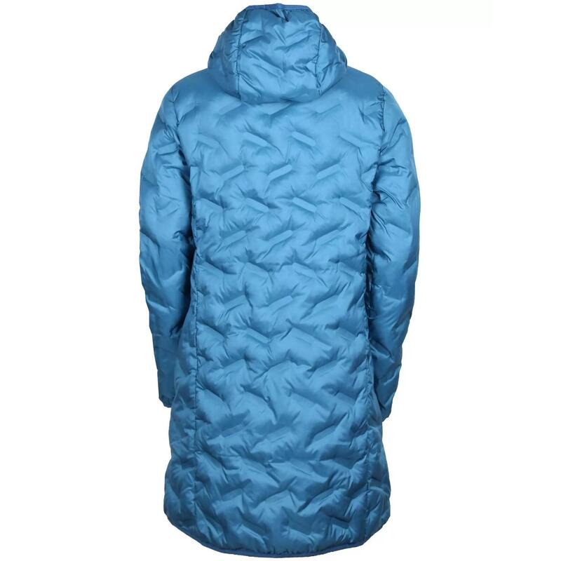 Jacheta de strada Alsea Hooded Jacket Long - albastru femei