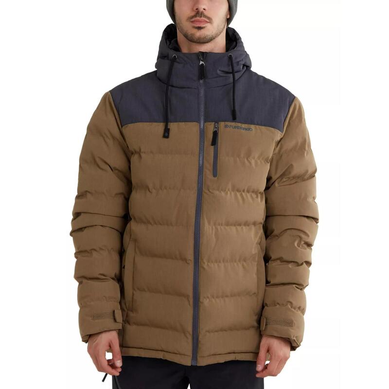 Kurtka uliczna Passat Padded Jacket - brązowa